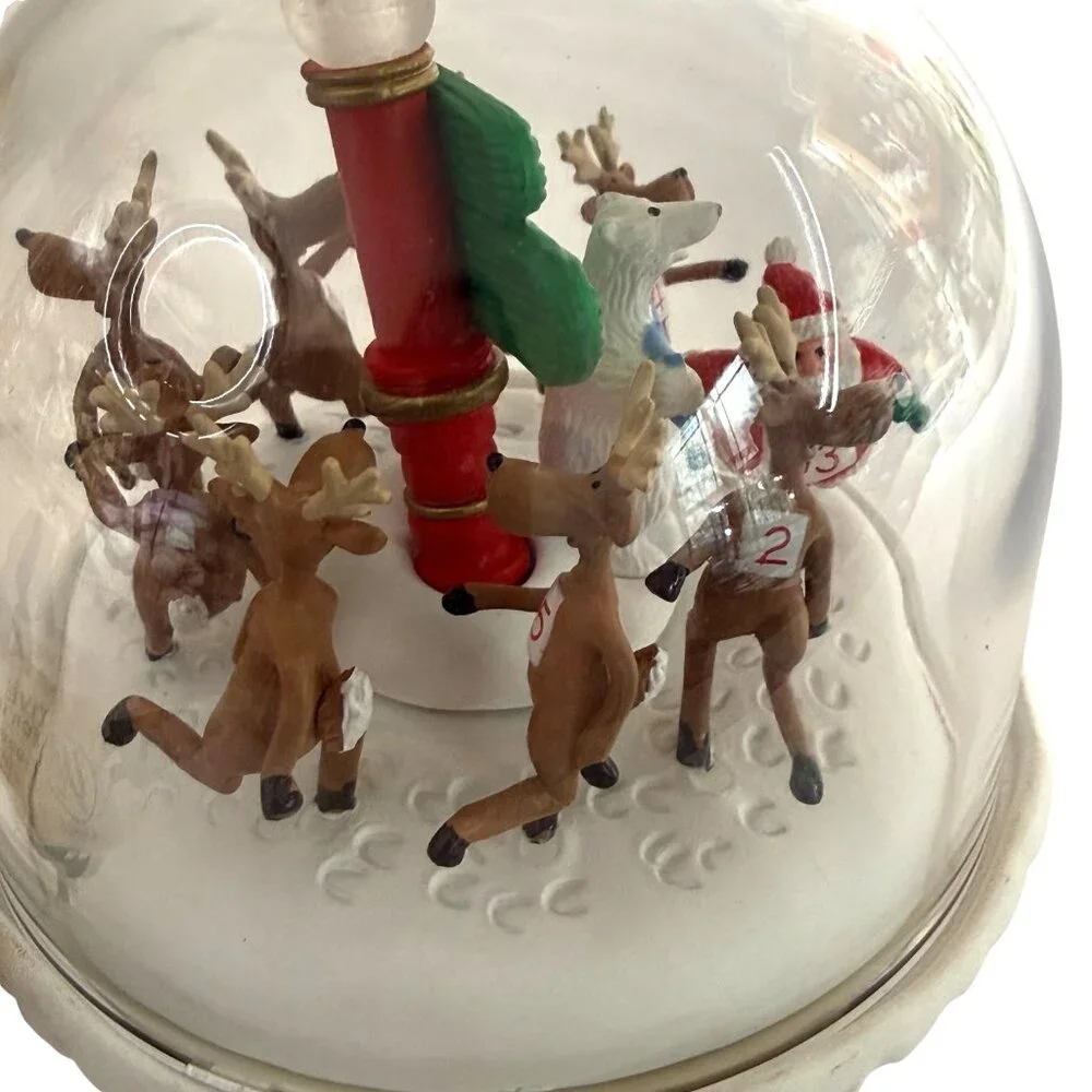 Hallmark Keepsake Christmas Ornament North Pole‎ Merrython Magic Light & Motion